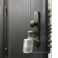 Chinese supplier Best price security design metal galvanized security steel door for business